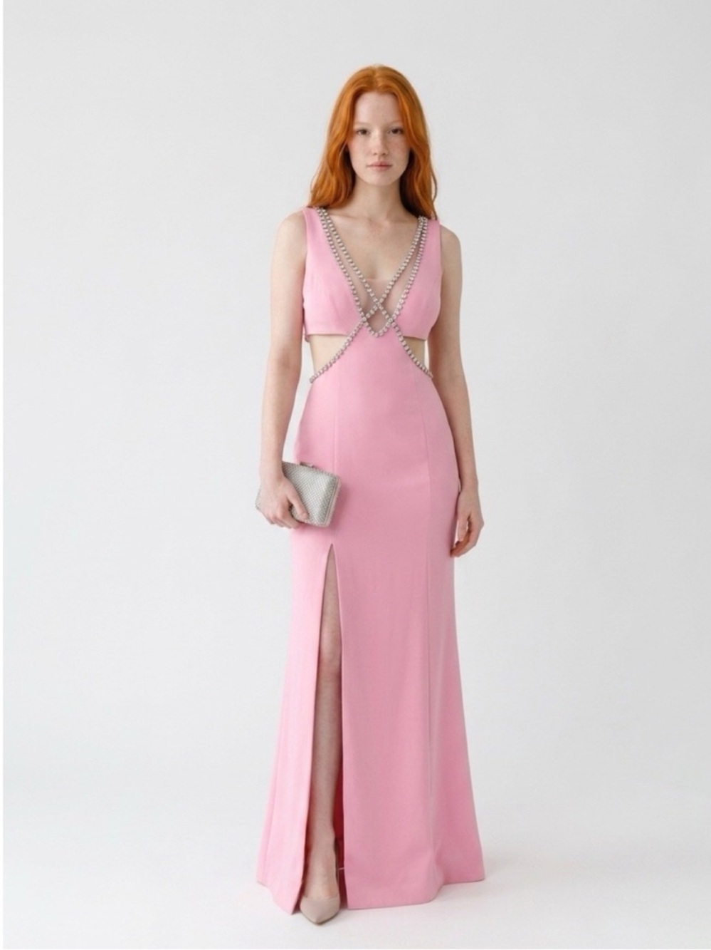 Majorelle Matteson Crystal Embellished Gown NWT
